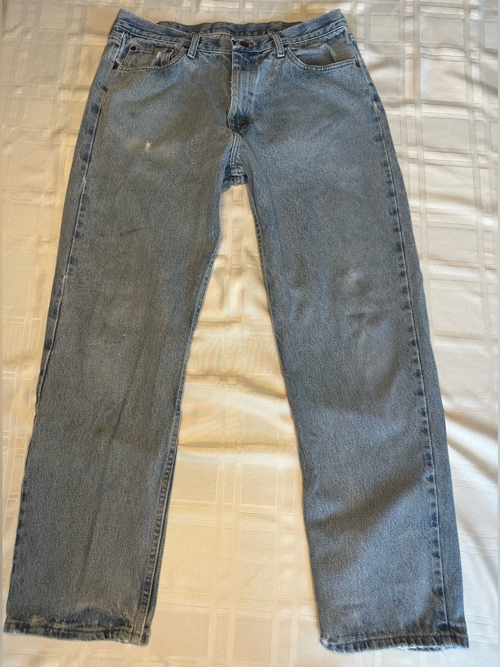 Wrangler Jeans Mens W36 L32 Blue Relaxed Fit Jeans 9760WDR Pre-owned